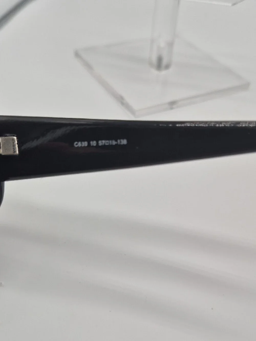 Cole Haan Women's Black Oval Sunglasses